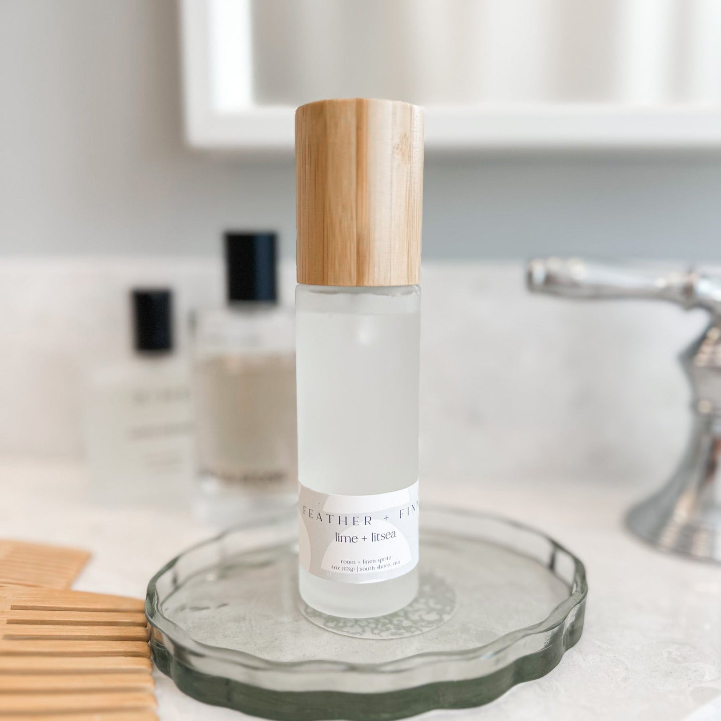 lime + litsea essential oil spritz image 0